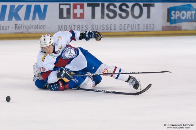 Photo hockey reportage France - Norvège match 1