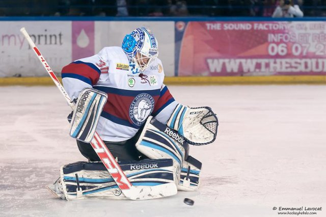 Photo hockey reportage France - Norvège match 1
