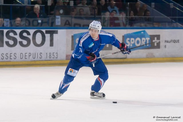 Photo hockey reportage France - Norvège match 1