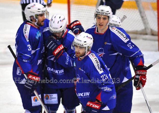 Photo hockey reportage France - Norvège Match 2