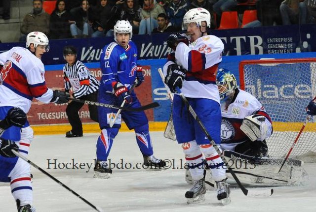 Photo hockey reportage France - Norvège Match 2