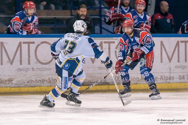 Photo hockey match Lyon - Dunkerque le 06/04/2013