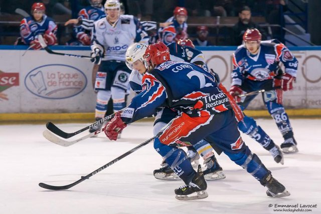 Photo hockey match Lyon - Dunkerque le 06/04/2013