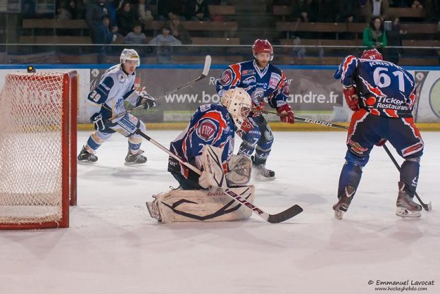 Photo hockey match Lyon - Dunkerque le 06/04/2013