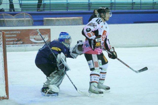 Photo hockey match Mont-Blanc - Amiens  le 22/11/2008