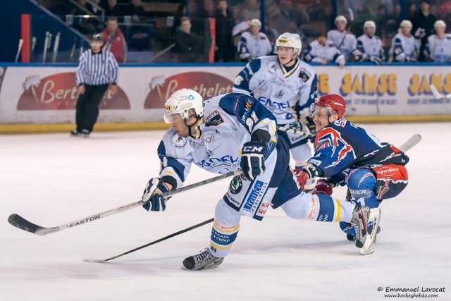 Photo hockey match Lyon - Dunkerque le 06/04/2013