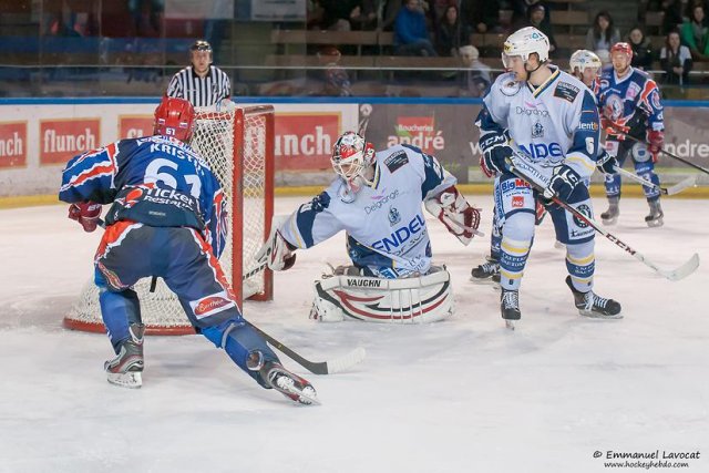 Photo hockey match Lyon - Dunkerque le 06/04/2013