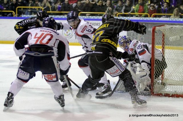 Photo hockey match Rouen - Angers  le 06/04/2013