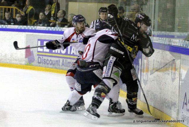 Photo hockey match Rouen - Angers  le 06/04/2013