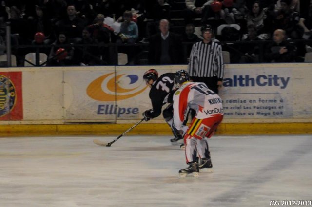 Photo hockey match Bordeaux - Nice le 06/04/2013