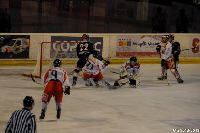 Photo hockey match Bordeaux - Nice le 06/04/2013