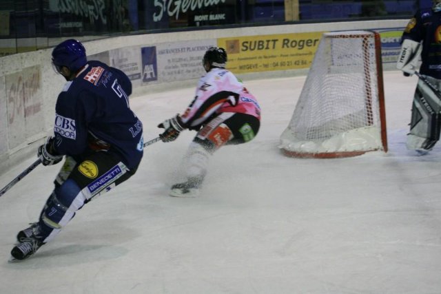 Photo hockey match Mont-Blanc - Amiens  le 22/11/2008