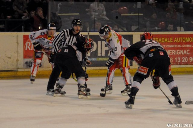 Photo hockey match Bordeaux - Nice le 06/04/2013