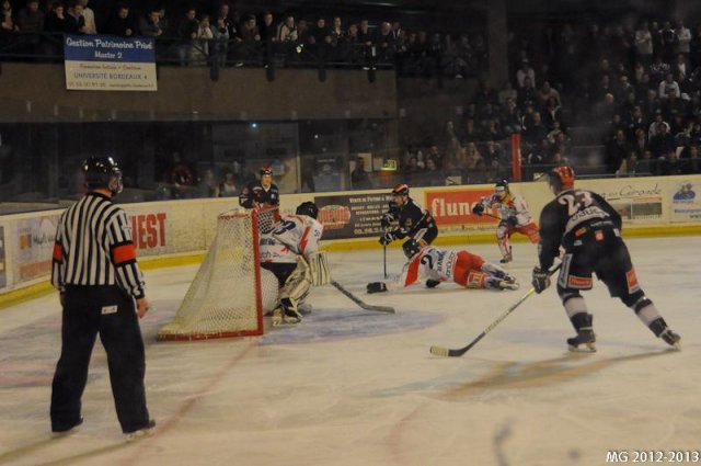 Photo hockey match Bordeaux - Nice le 06/04/2013