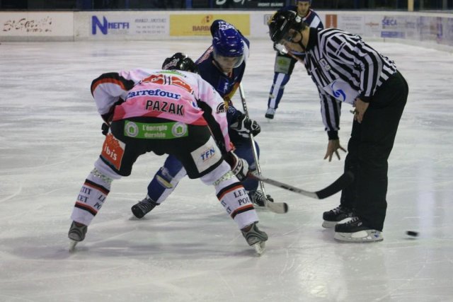 Photo hockey match Mont-Blanc - Amiens  le 22/11/2008
