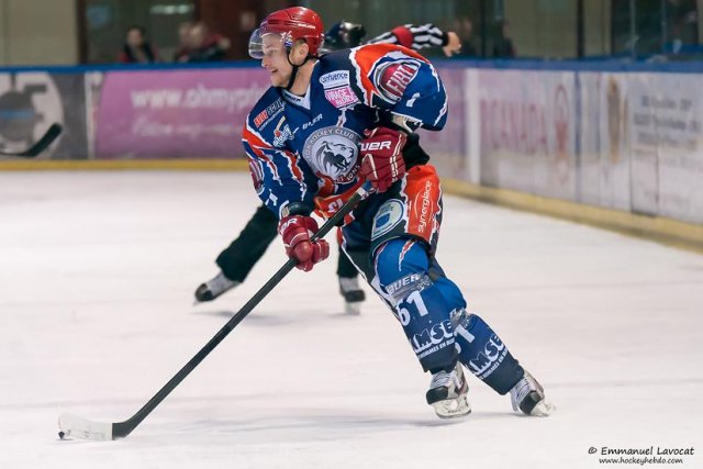 Photo hockey match Lyon - Dunkerque le 07/04/2013