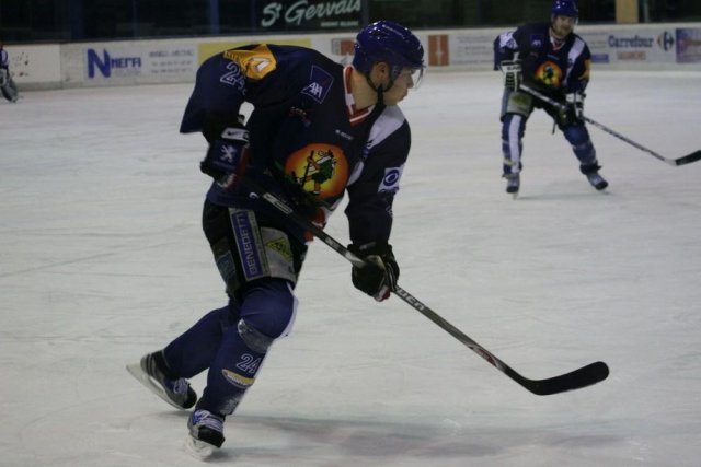 Photo hockey match Mont-Blanc - Amiens  le 22/11/2008