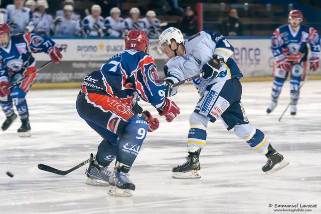 Photo hockey match Lyon - Dunkerque le 07/04/2013