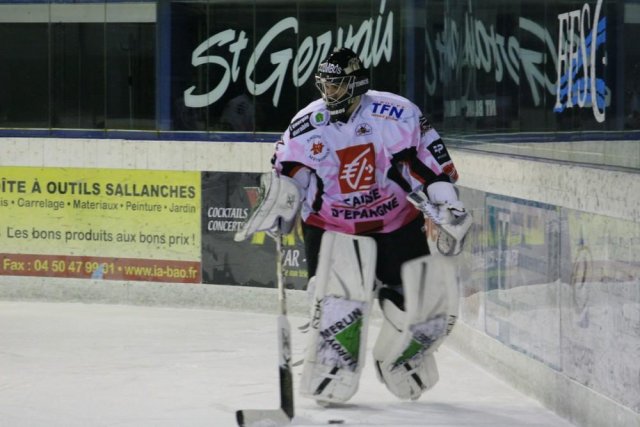 Photo hockey match Mont-Blanc - Amiens  le 22/11/2008