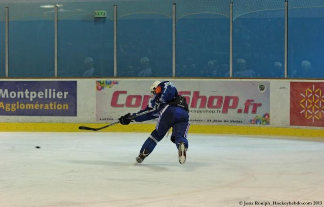 Photo hockey match Montpellier  - Reims le 06/04/2013