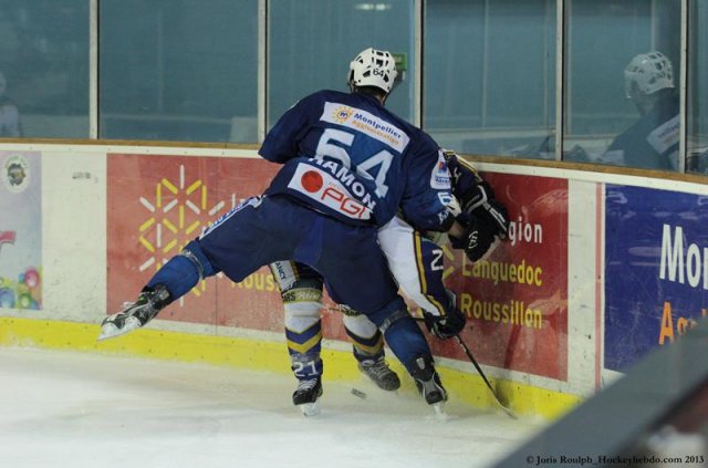 Photo hockey match Montpellier  - Reims le 06/04/2013