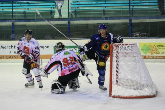 Photo hockey match Mont-Blanc - Amiens  le 22/11/2008