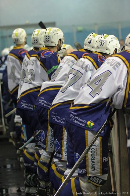 Photo hockey match Montpellier  - Reims le 07/04/2013