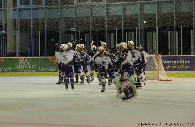 Photo hockey match Montpellier  - Reims le 07/04/2013