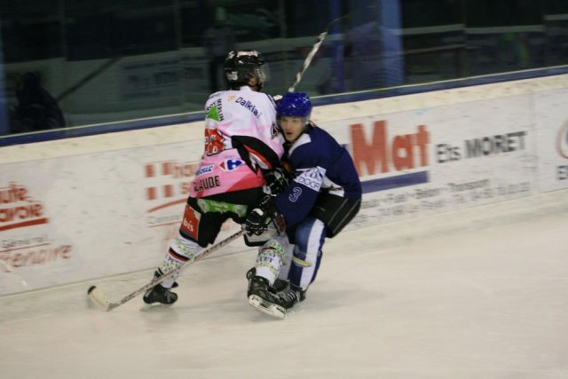 Photo hockey match Mont-Blanc - Amiens  le 22/11/2008