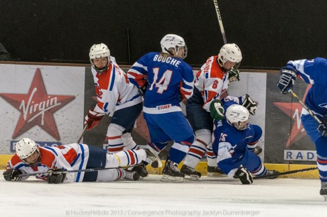 Photo hockey reportage La France parfaite
