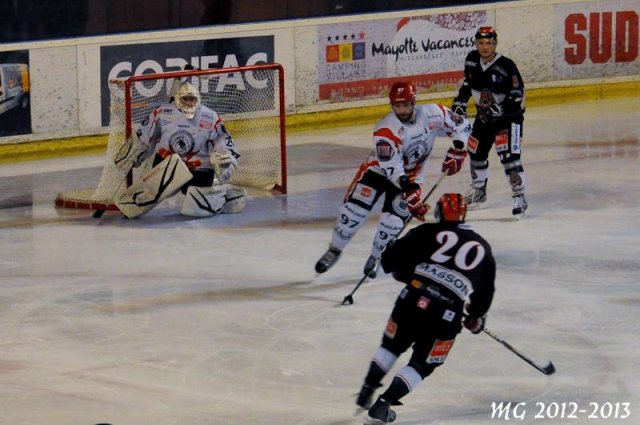 Photo hockey match Bordeaux - Lyon le 10/04/2013
