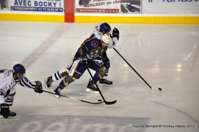 Photo hockey match Reims* - Brest  le 10/04/2013