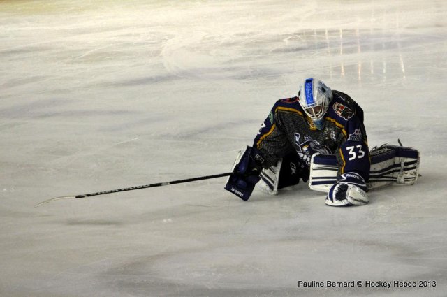 Photo hockey match Reims* - Brest  le 10/04/2013