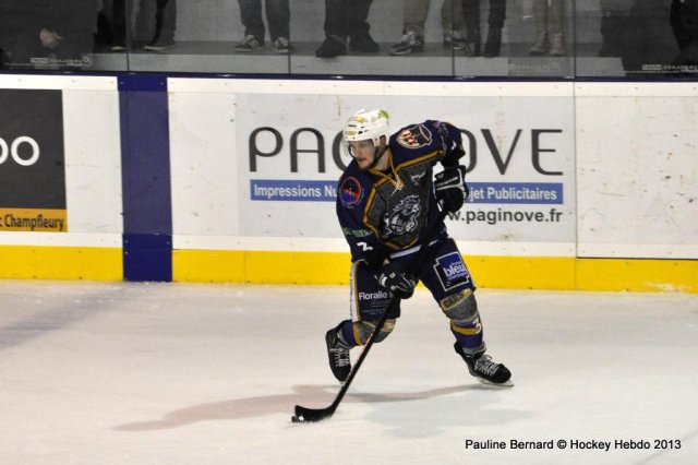 Photo hockey match Reims* - Brest  le 10/04/2013
