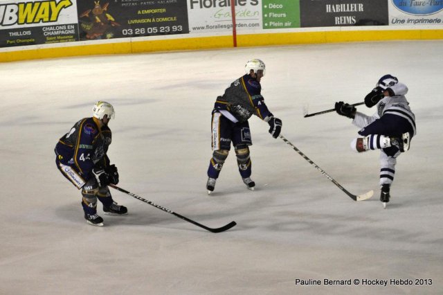 Photo hockey match Reims* - Brest  le 10/04/2013
