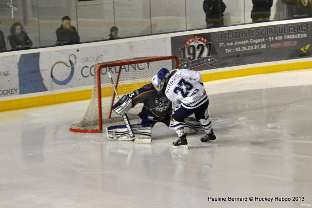 Photo hockey match Reims* - Brest  le 10/04/2013