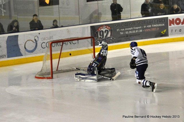 Photo hockey match Reims* - Brest  le 10/04/2013