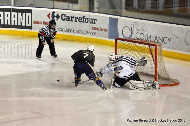 Photo hockey match Reims* - Brest  le 10/04/2013
