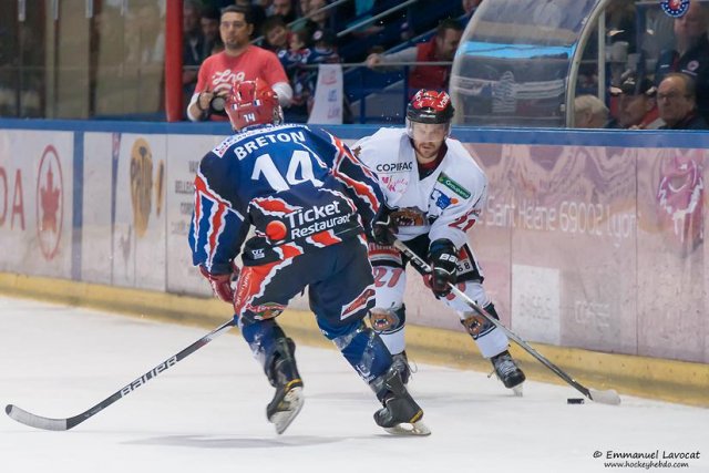 Photo hockey match Lyon - Bordeaux le 13/04/2013