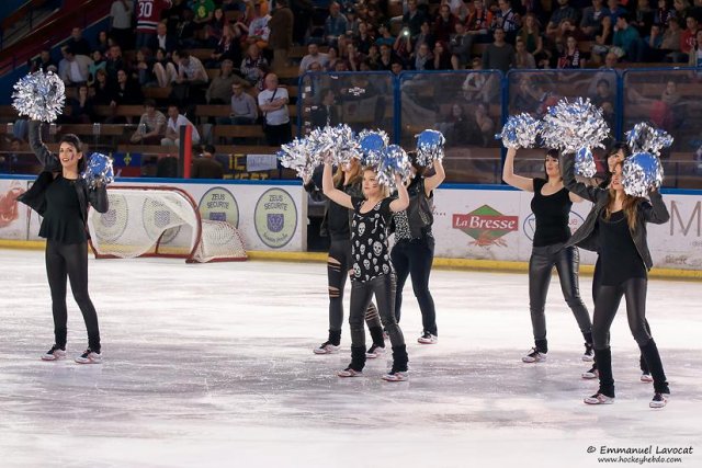 Photo hockey match Lyon - Brest  le 17/04/2013