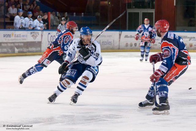 Photo hockey match Lyon - Brest  le 17/04/2013
