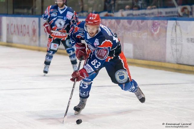 Photo hockey match Lyon - Brest  le 17/04/2013
