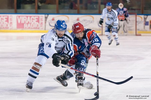 Photo hockey match Lyon - Brest  le 17/04/2013
