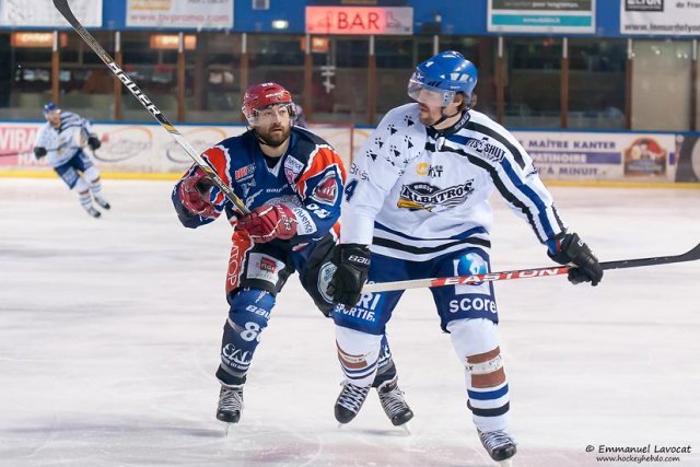 Photo hockey match Lyon - Brest  le 17/04/2013