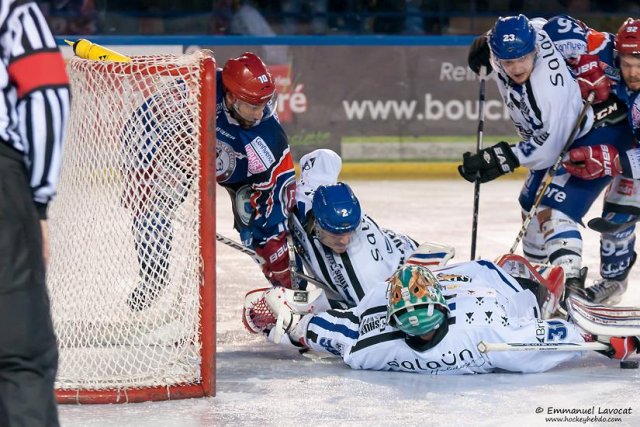 Photo hockey match Lyon - Brest  le 17/04/2013
