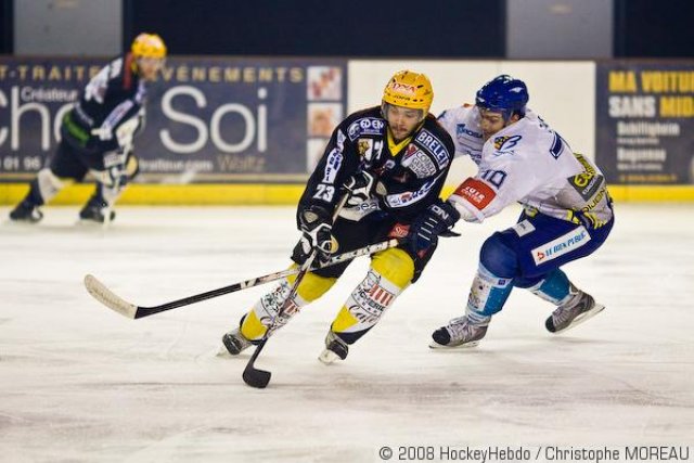 Photo hockey match Strasbourg  - Dijon  le 22/11/2008