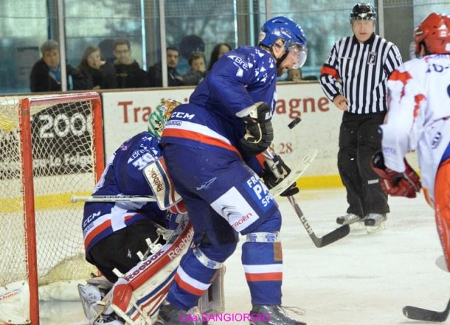 Photo hockey match Brest  - Lyon le 20/04/2013