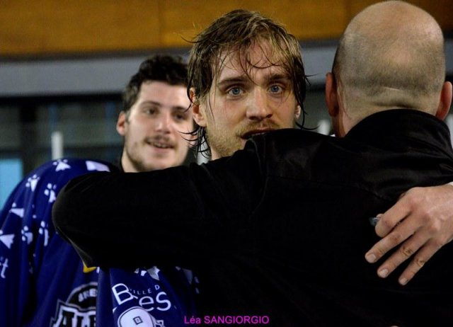 Photo hockey match Brest  - Lyon le 20/04/2013