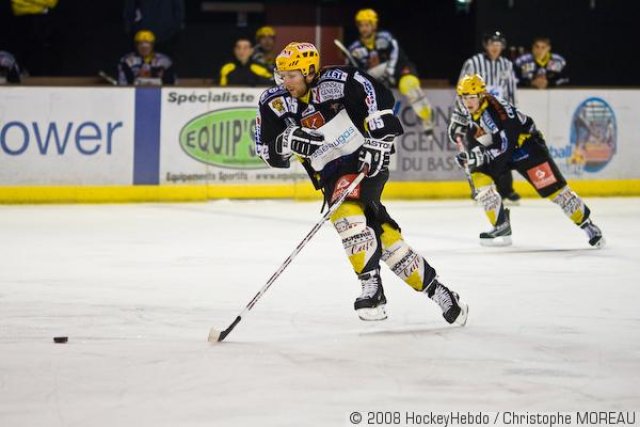 Photo hockey match Strasbourg  - Dijon  le 22/11/2008