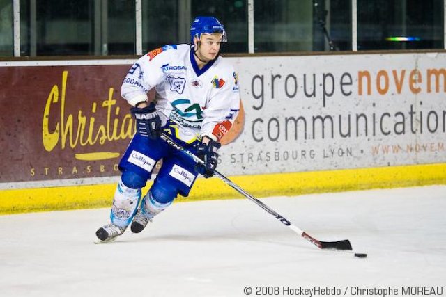 Photo hockey match Strasbourg  - Dijon  le 22/11/2008